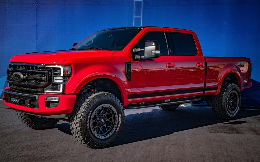 Ford F-250 Super Duty Tremor Crew Cab with Black Appearance Package by CGS Performance '2019